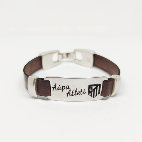 Pulsera Atletico Madrid Marron