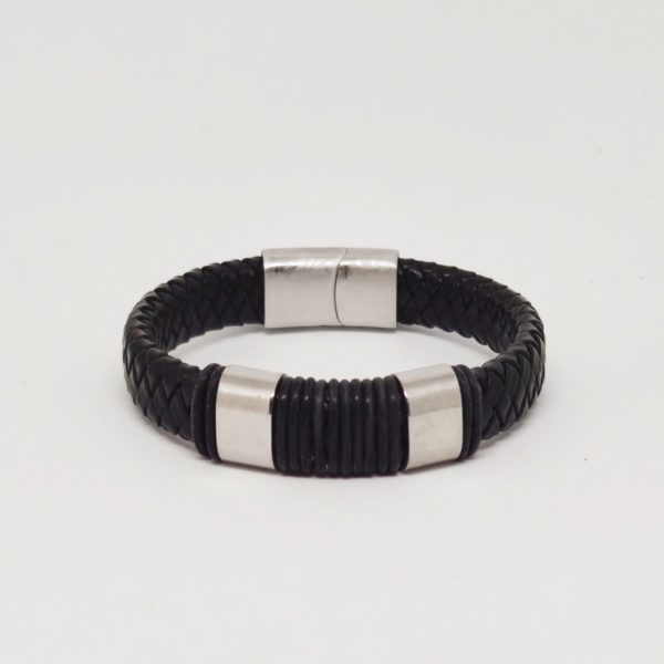 Pulsera Gomas Negra