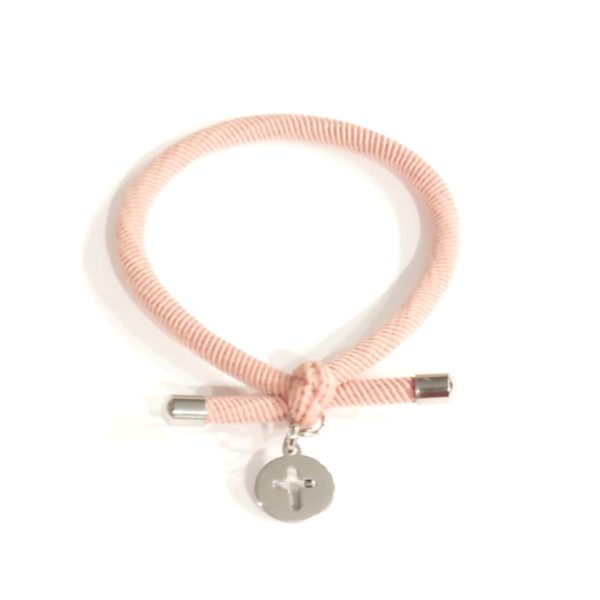 pulsera nudo terminales acero cruz acero6