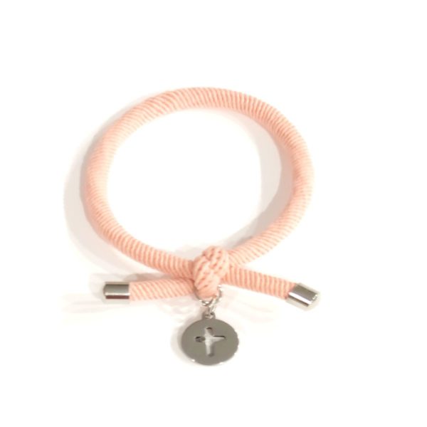 pulsera nudo terminales acero cruz acero7