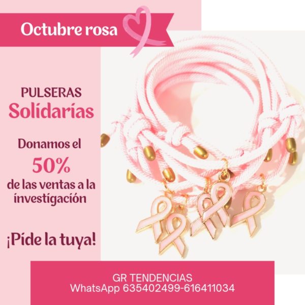 pulsera lazo solidario cÁncer (copia)